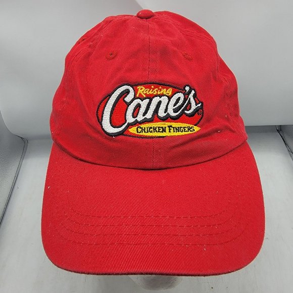 Raising Canes One Love Hat Adult Chicken Trucker Ball Cap Snapback Baseball Red - Picture 1 of 9